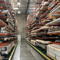 warehouse row